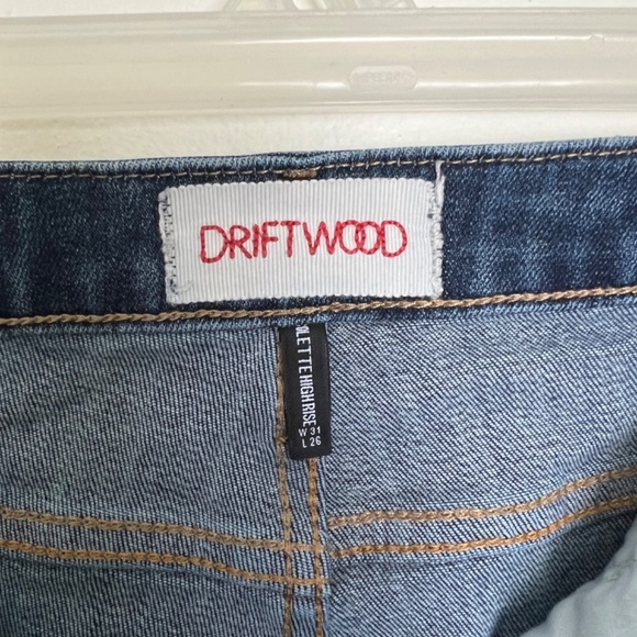 Driftwood “The Colette” High Rise Jeans Size 31 Style DW-P40373A - Picture 4 of 12